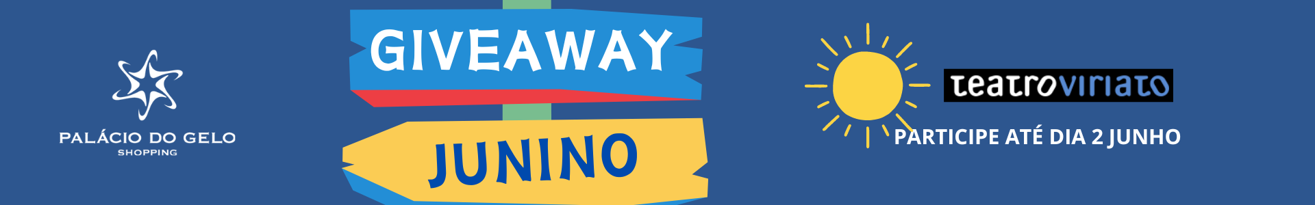 Giveaway Junino