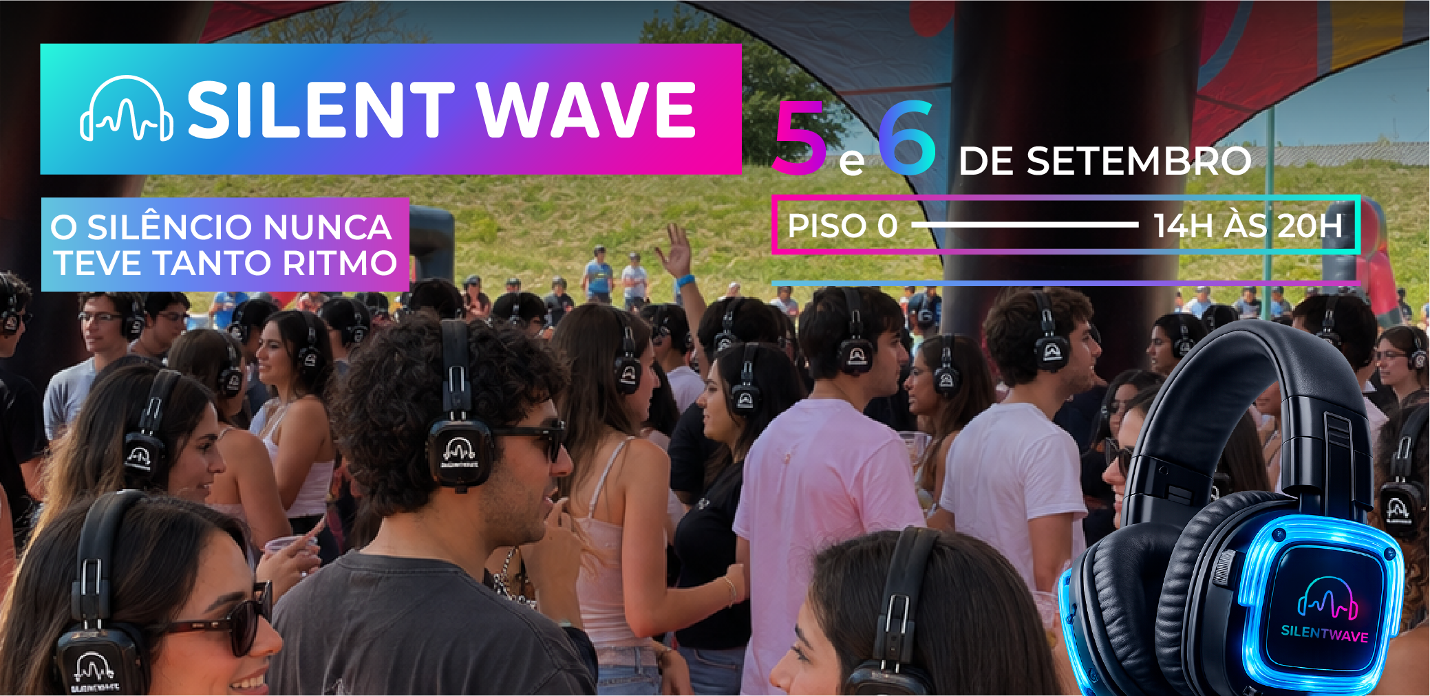 O Silêncio nunca teve tanto ritmo.